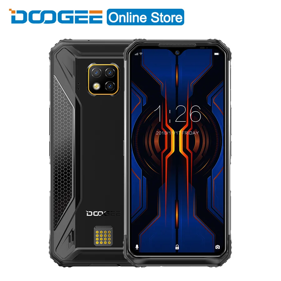 DOOGEE S95 Pro модульный прочный мобильный телефон IP68/IP69K 6,3 дюймов дисплей 5150 мАч Helio P90 Восьмиядерный 8 Гб 128 ГБ 48мп камера Android 9