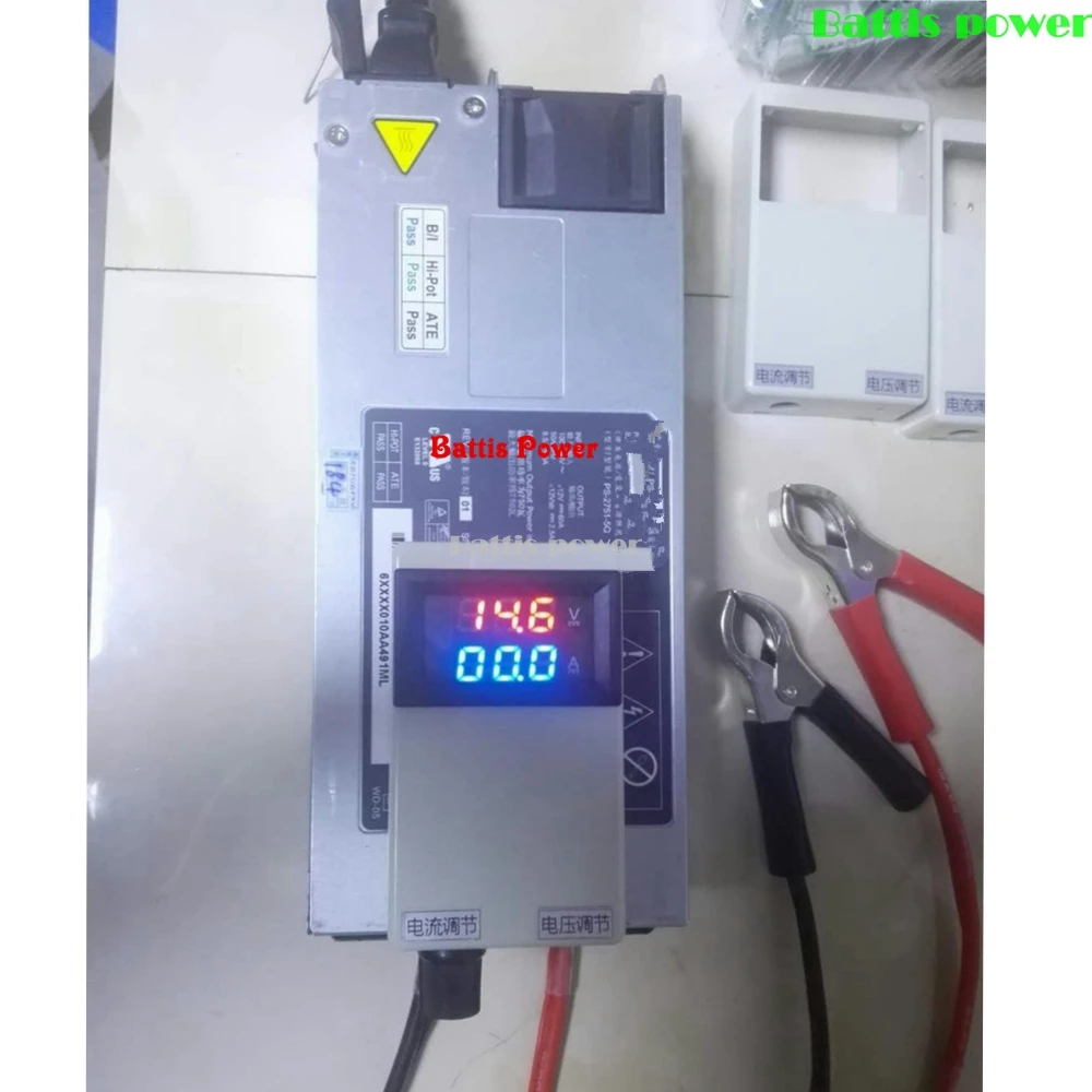 Регулируемый 12v 50A быстрая скорость зарядное устройство quick 12,6 v 14,6 v 14v для LTO литиевая батарея lifepo4 полимерный аккумулятор зарядное устройство