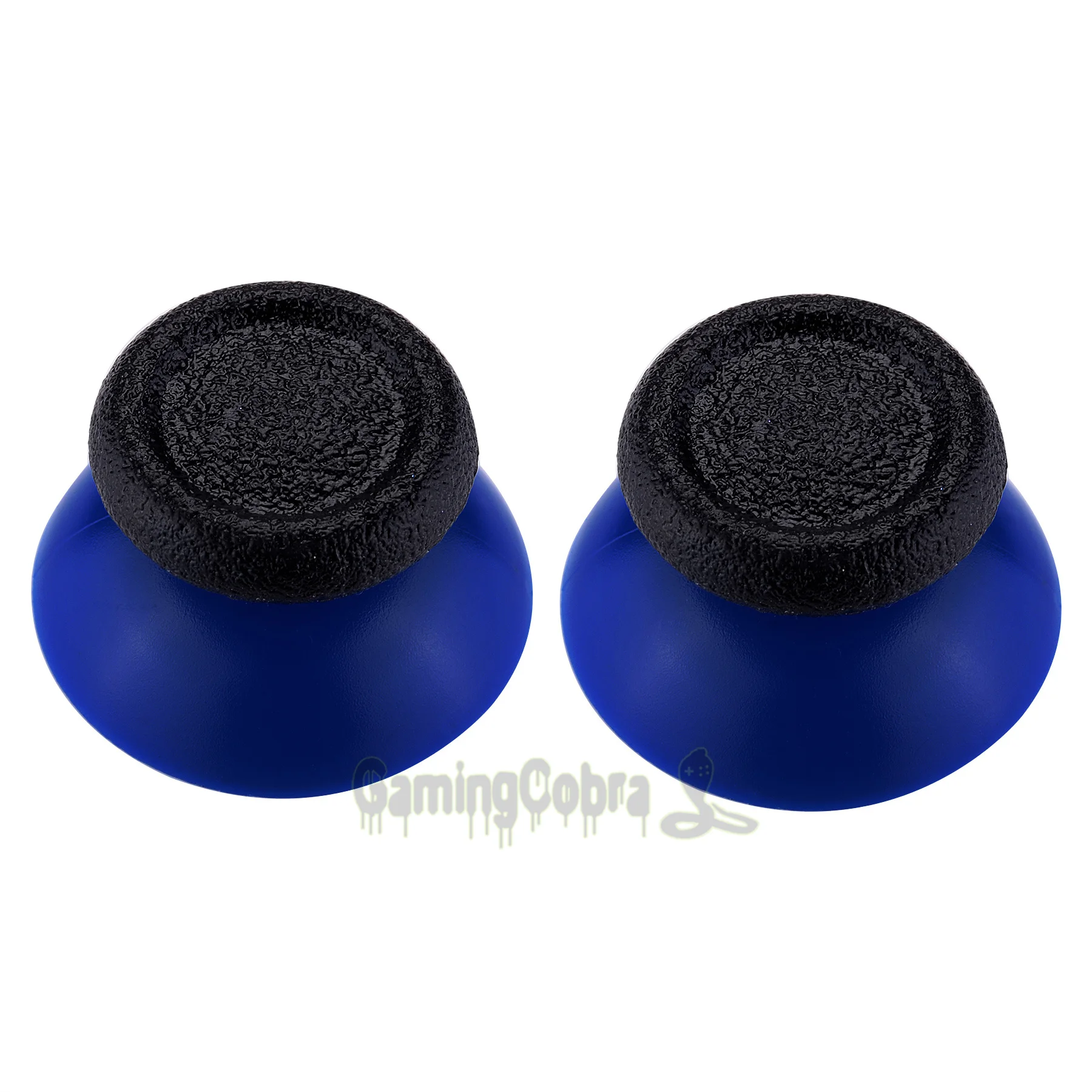 

eXtremeRate 1 Pair Blue Black Replacement Joystick Analog Thumbsticks for PS5 for PS4 for PS4 Slim for PS4 Pro Controller