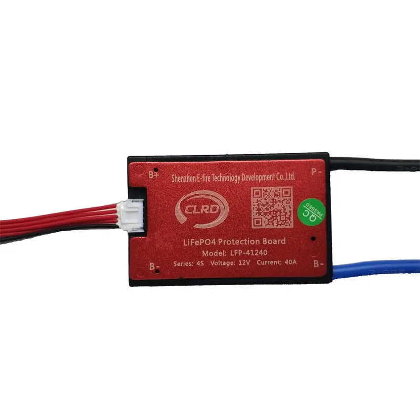 Аккумуляторная батарея CLRD 3 2 В 4S 12 LiFePo4 18650 BMS 10A 15A 20A 30A 40A 50A 60A напряжение зарядки 14 4