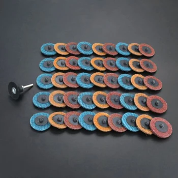 

45x Sanding Roll Disc Surface Conditioning Fine Medium Coarse Prep Pad