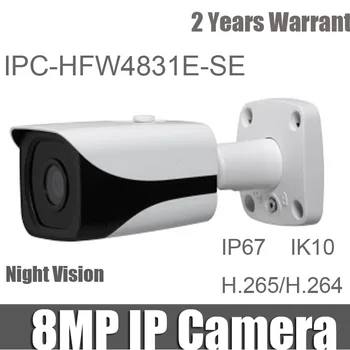 

DH 4 k 8MP IP Camera IPC-HFW4831E-SE repalce IPC-HFW4830E-S IR IP67 IK10 POE Mini Bullet Netwerk Camera IP67 IK10 POE