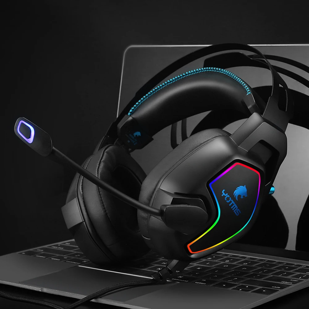 New Y2 Gaming Headset Mic Stereo 7.1 