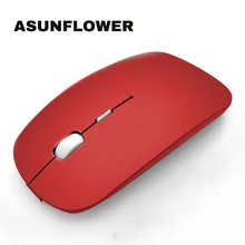 Asunflower Рабочая игровая Бесшумная мышь для ноутбука, мышь для ноутбука, Bluetooth 2,4G, Wi-Fi, Двухрежимная беспроводная мышь для MacBook Air Pro 15