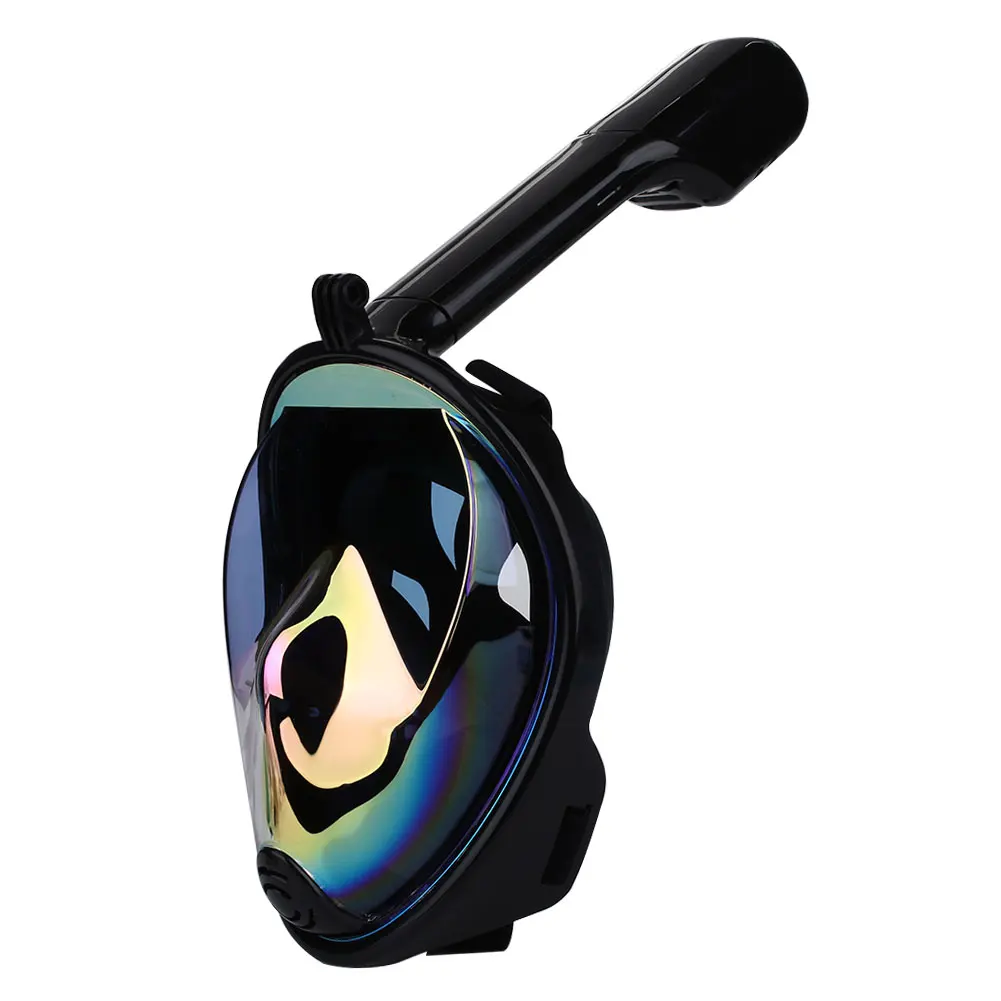 Маска для плавания сухая маска для подводного плавания дыхательный инструмент для дайвинга полное лицо 3 цвета натория трубка сапуна подводное плавание