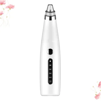 

1pc Blackhead Remover USB Charging Electric Pores Cleaner Machine Beauty Instrument for Lady Women (White)
