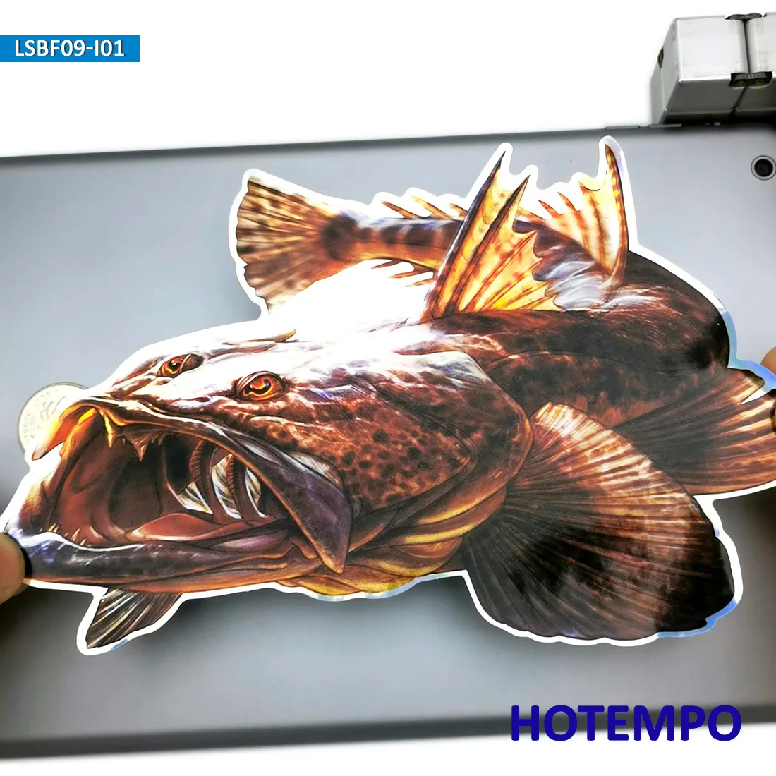 7 87 дюймов 20 см Большой размер Monkfish Лазерная сияющая Рыбалка Anglerfish уличная