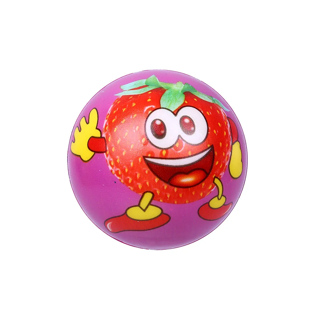 MUQGEW Игрушки Для Снятия Стресса Squeeze Toys 6 шт. фруктовая улыбка лицо анти-игрушки снятие стресса медленно поднимающийся мяч ручной браслет Упражнение Gh6
