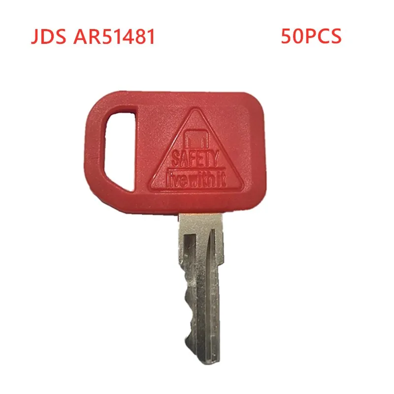 (50) AR51481 keys For  John Deere Heavy Construction Equipment Ignition Keys AT195302