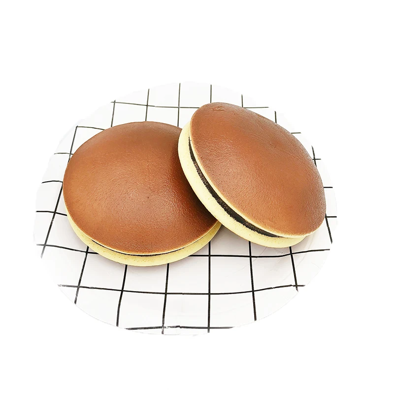 Антистрессовый хлеб Dorayaki мягкие медленно поднимающиеся игрушки для детей, мягкие игрушки для снятия стресса, детские игрушки для снятия стресса