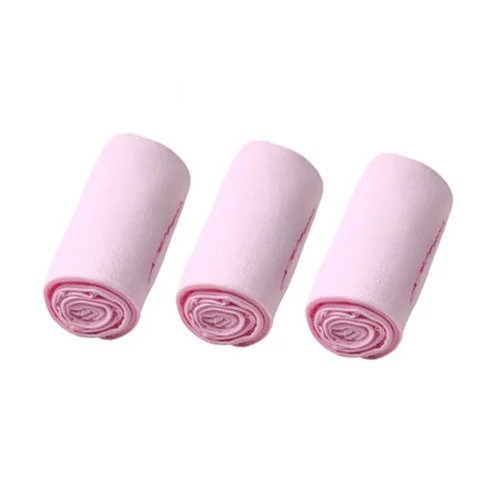 3pcs pink 3 шт./партия, Нескользящие нейлоновые чулок из спандекса для девочек, 4 однотонные плотные колготки, летние тонкие дышащие колготки, детская одежда - Цвет: 3pcs pink
