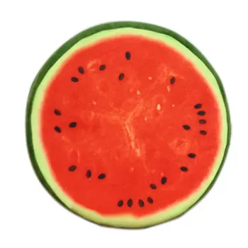 

High Quality! 3D Simulation Fruit Cushion Round Pillow Chair Seat Sofa Meditation Floor Cushions Birthday Gift -25