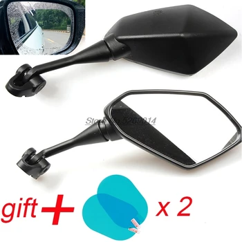 

Original Motorcycle Mirrors mounting kit with waterproof cover for Moto Fairing Aprilia Sr Fat Bob Fz25 Cbr 600 F2 600Rr Cafe