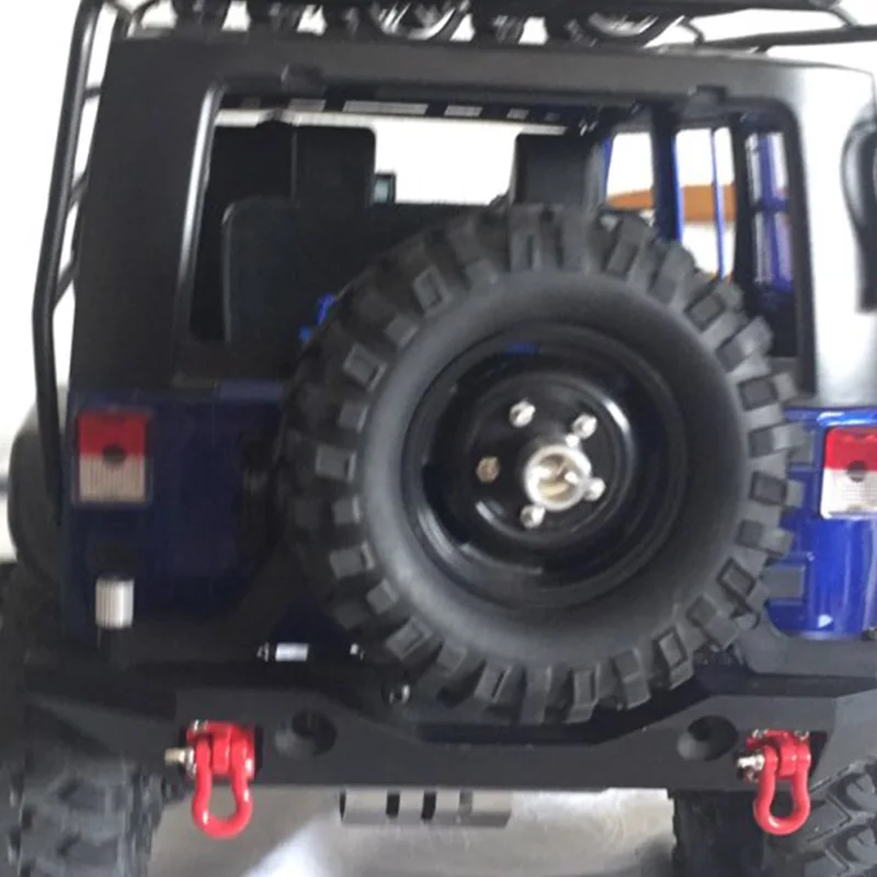 Для TRX 4 универсальный металлический передний и задний бампер с светодиодный