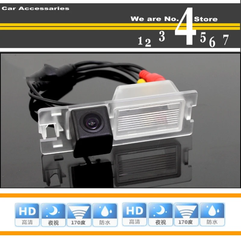 Car Camera For FIAT Bravo : Brava : Ritmo 2007~2015 High Quality Rear View Back Up Camera For PAL : NTSC Use | CCD with RCA4