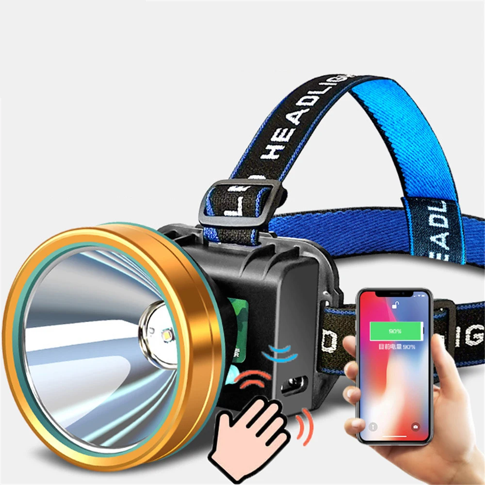 

Powerful LED Headlamp High Power Headlight Rechargeable Built-in Battery USB Head Flashlight Torch For Fishing Outdoor