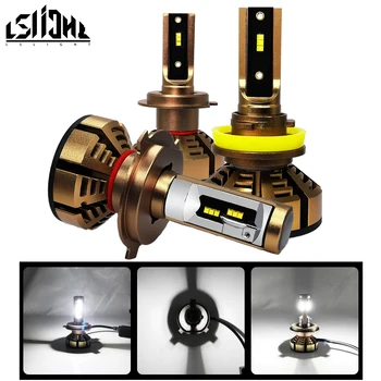 

LSlight H7 LED H4 H11 H8 H9 H1 Light Bulbs for Auto 9006 HB4 LED Headlights Bulbs 6000k Lamps for 12V Cars
