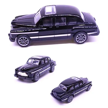 

1:43 Scale 10.5CM Black Color Diecast Alloy Car Model Pull Back Classical Metal Vehicle Toy Traffic Art Children Kids Collection