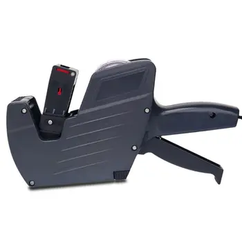 

8 Digits Price Tag Gun Labeler Labeller with Red Lines Label Paper for Retail Store Pricing Display Tool