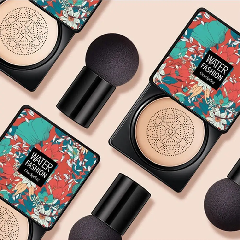 Mushroom Head Air Cushion CC Cream Natural Moisturizing Makeup Oil-control Foundation Cosmetics Cream Concealer BB Whitening