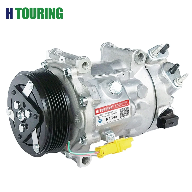 Компрессор кондиционера для PEUGEOT 407 308 5008 CITROEN C5 7C16 1342 1301 1322 1311 1318 9684141780 9671451380 6453ZS