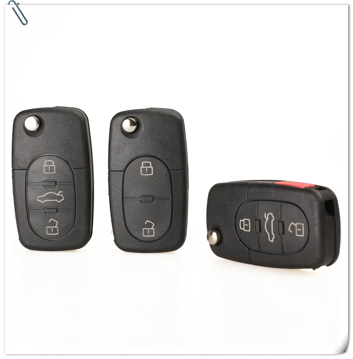 Keyforkess 10pcs 2/3/4 Bottoni Chiave A Distanza Fob Caso di Borsette & Blade per Audi A2 A3 a4 A6 A8 TT Quattro CR2032 Fob Case In Bianco Sostituire 8 Keyforkess 10pcs 2/3/4 Bottoni Chiave A Distanza Fob Caso di Borsette & Blade per Audi A2 A3 a4 A6 A8 TT Quattro CR2032 Fob Case In Bianco Sostituire - H03852f39ec454146bd2a9fade5e7005aF