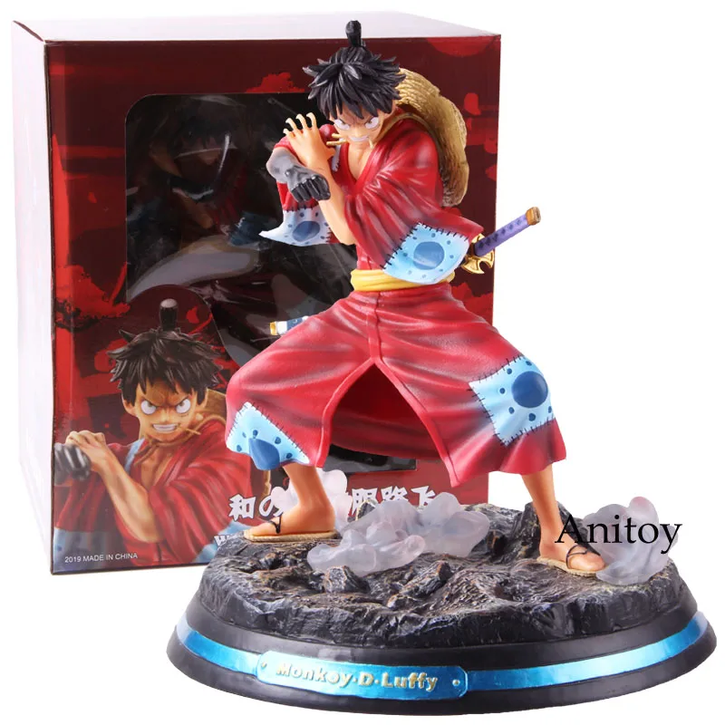 

One Piece Gear 4 Kimono Monkey D Luffy Wano Country Ver. Action Figure PVC Figure Statue Collectible Model Toy