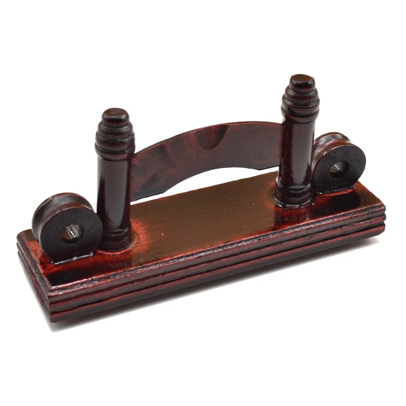 Modern Chinese Style Hand Wooden Folding Fan Stand Display Base Holder font b Home b font