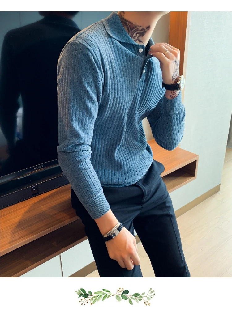 Высокое качество мужской свитер Мода Pull Homme Уличная Повседневная пуловер мужские свободные вязаные свитера с длинными рукавами для мужчин 3XL-M