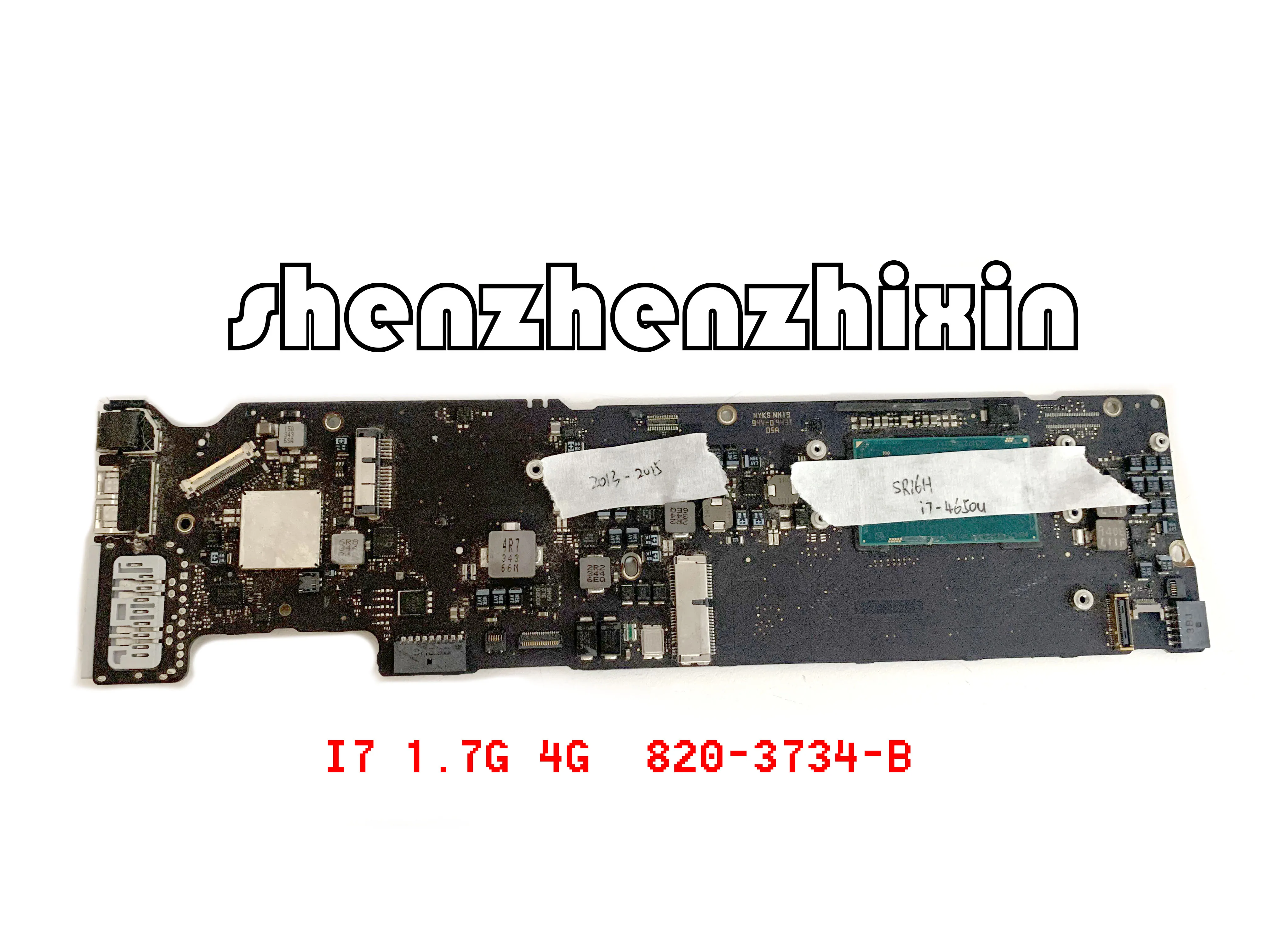 

yourui A1466 laptop motherboard For Macbook Air A1466 i7-4650U 1.7GHz CPU 4G 13.3" Logic Board 820-3437-B 2013-2015 year