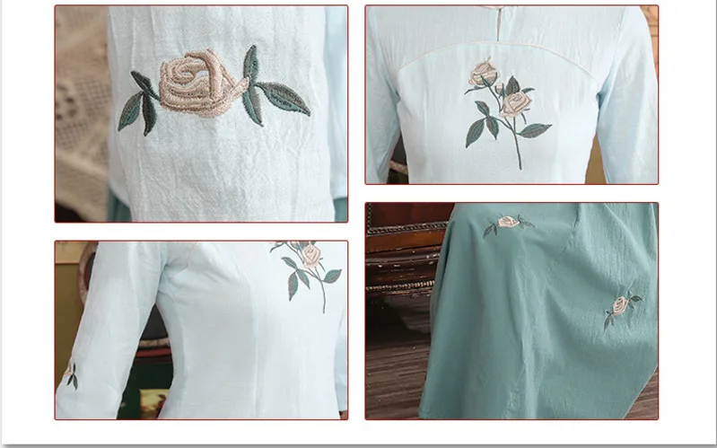 SHENG COCO традиционная китайская женская одежда хлопок Hanfu чехонг-костюм Элегантный вышитый современный розовый Roupa Восточный 3XL