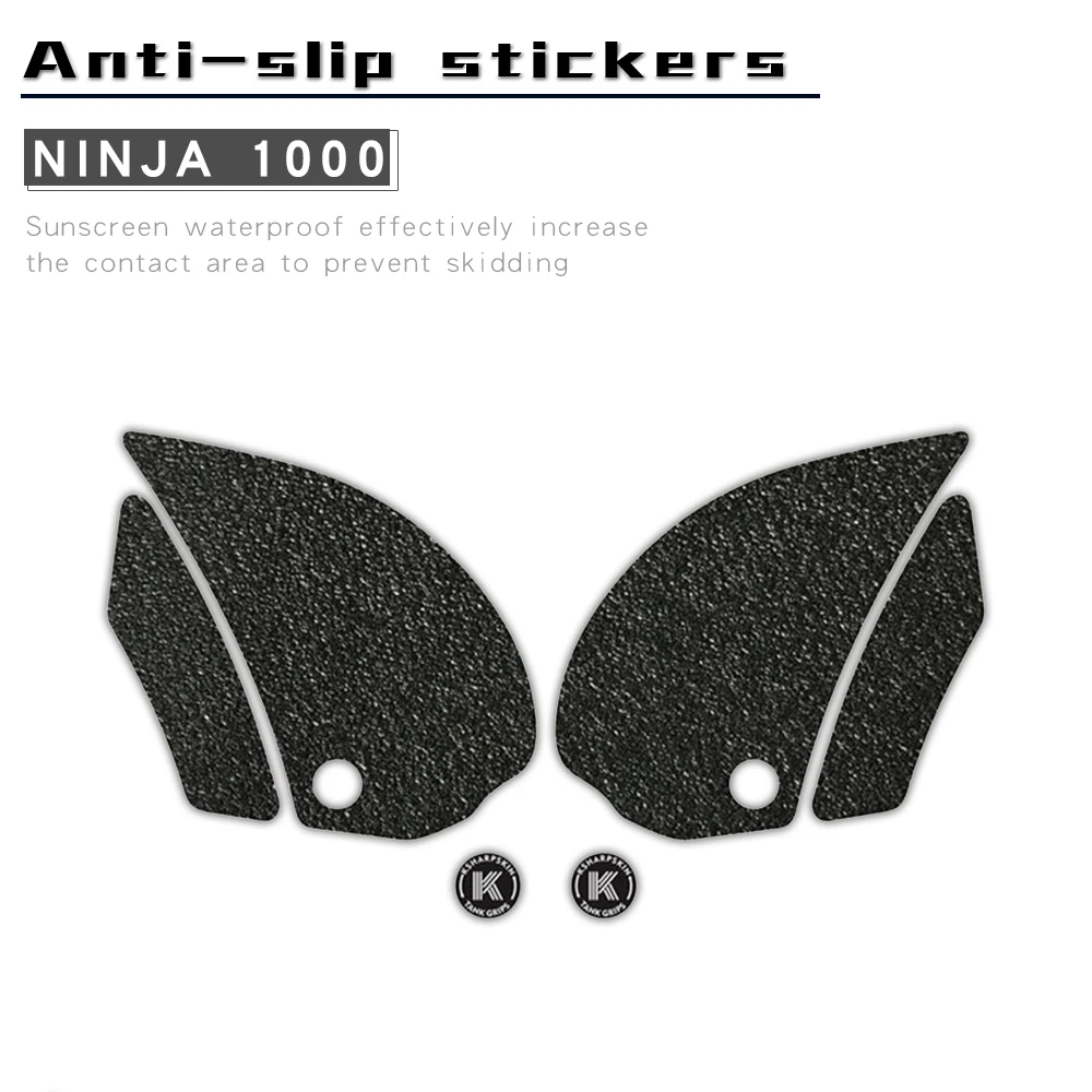 

Нескользящие наклейки для мотоцикла, коврик для тяги топливного бака, боковые матовые защитные наклейки для KAWASAKI 10-15 Z1000 12-16 Z1000 ABS