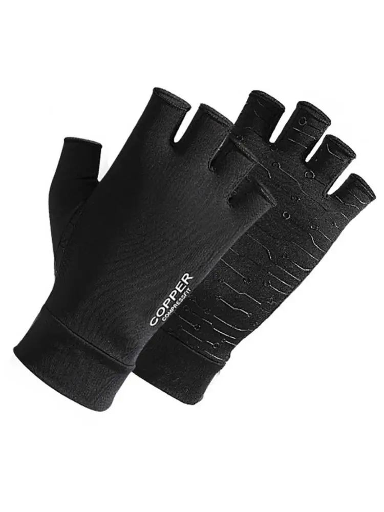 Перчатки из медного волокна для активного отдыха реабилитация и защита суставов