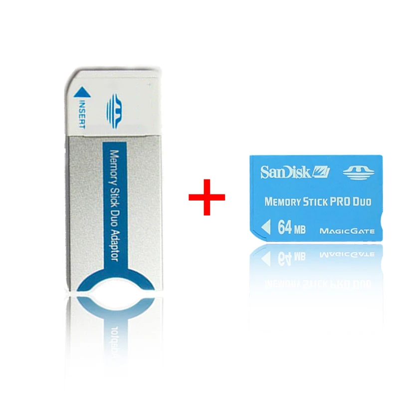 sandisk 256MB 64MB Memory Stick Pro Duo карты памяти с адаптером Memory Stick Pro Duo