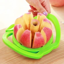 Cortador de manzana asistido para cocina, herramienta divisora de fruta y pera, mango cómodo para pelador de manzana, 2021