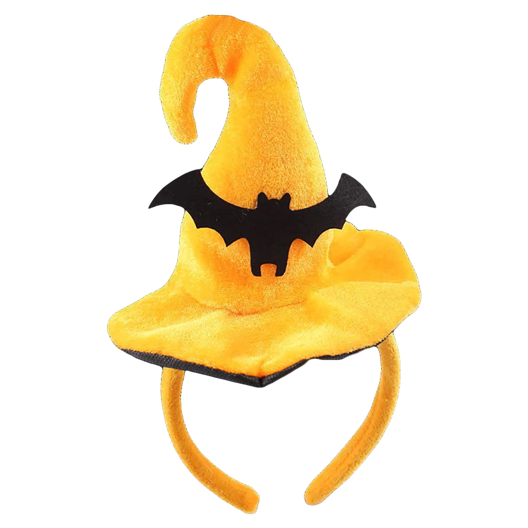 Хэллоуин повязка паук, ведьма летучая мышь обруч волос вечерние украшения косплей новые аксессуары для волос для детей - Цвет: Bat