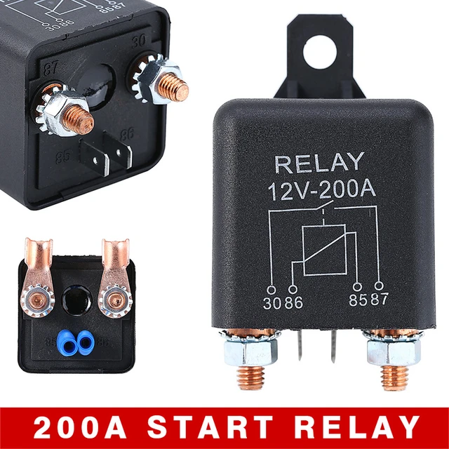 Battery disconnect relay 12V 300A 150A relay car car boat camping RV 200A