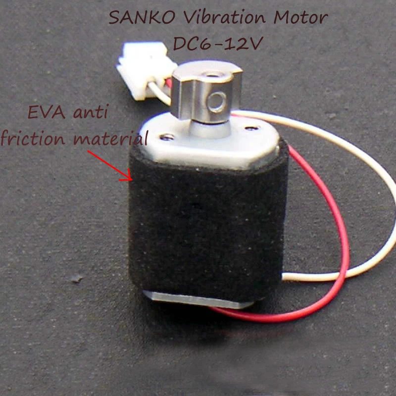DC 6V-12V Микро Мини Вибрационный Мотор SANKO прецизионный Электрический вибратор для