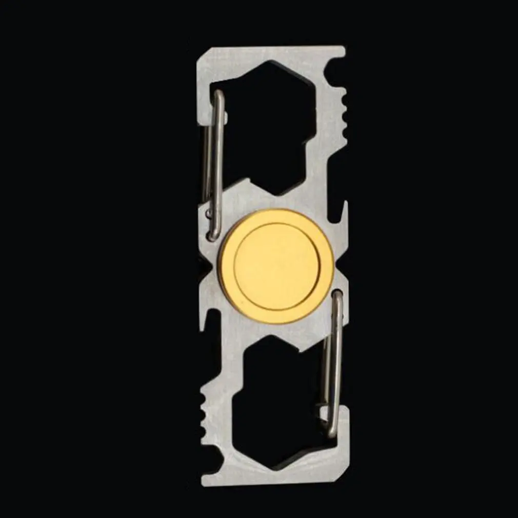 Multifunctional Finger Spinner Hand Spinner Toys Bear Bottle Opener Nail Clipper Wrench Mini Portable Stainless Steel Tools