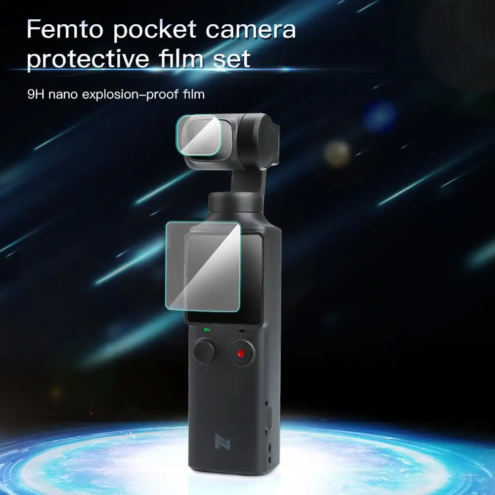 For FIMI PALM Pocket Motion Camera Accessories Tempered Film 1 + 1/2 + 2/3 + 3