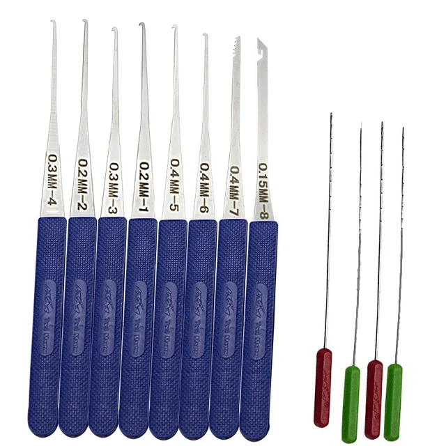 Professional Lock Pick Set Hand Tools Locksmith Tools Remove Hooks Lock Pin Broken Key Extractor same to picture