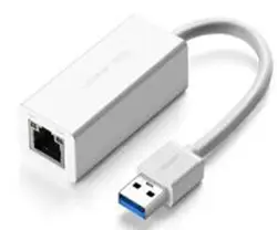 UGREEN гигабитный кабель сетевая карта USB Поворот RJ45 разъем сетевого кабеля USB 3,0 extrapoisition сетевой порт адаптер 20255