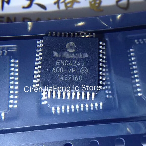 

10PCS~50PCS/LOT ENC424J600-I/PT ENC424J 600-I/PT QFP44 New original