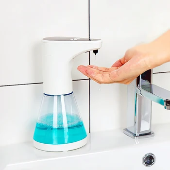 

Automatic Soap Dispenser Touchless Sensor Hand Sanitizer Shampoo Sanitizer Detergent Dispenser Bathroom Kitchen Accessories Gear