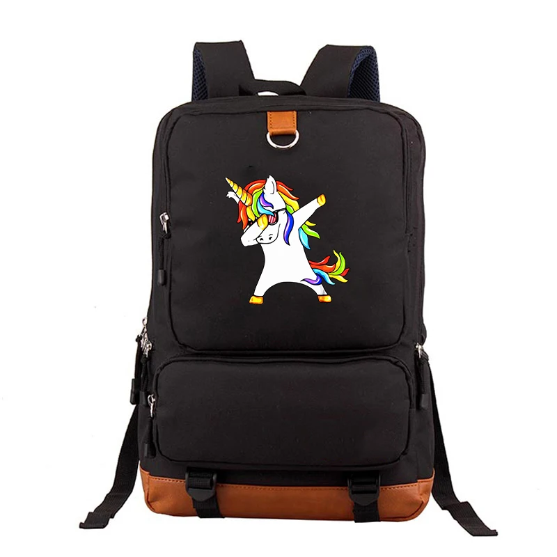 

SAC A DOC Men Laptop Eastpack Women College Backpack Unicorn Print Casual Anti-theft Bags School Bag Pack Boys Girls Rucksacks