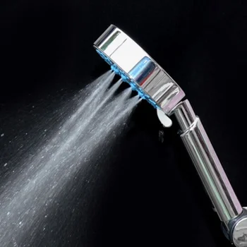 

Nozzle hose wall mount shower base set of 3 Pressurized Rain Shower Head Blister Set for Bathroom