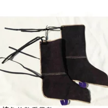 Cattlehide электросварщик сварочная кожа длинные ботинки Защита ног леггинсы сварщик Frenulum высокая термостойкость