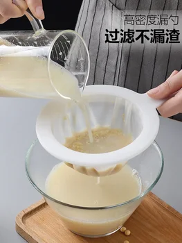 

Household Items Soybean Milk Filter Ultra-fine Baby Juice Sieving Mesh Screen Kitchen Tools Separation Colander Strainer