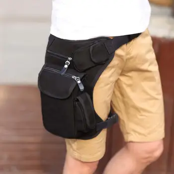 

Men Casual Canvas Travel Motorcycle Riding Leg Waist Bag Hip Bum Fanny Pack