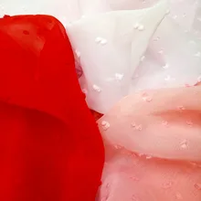 Платье для косплея шифон Swissdot одноцветное платье в горошек Ткань Швейцарский горошек шифон Ткань Материал для платья